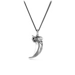 Wolf Claw Necklace (Bronze // 20" Gunmetal Chain)
