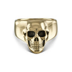 Skull Ring // Bronze (Size 5)