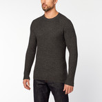 Modern Cable Sweater // Charcoal (XL)