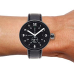 Tyndall Automatic // PVD Black + Black // Black Strap