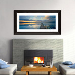 Sunset Long Jetty (Fine Art Giclee Print // 36"L x 9.5"H)