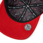 The Drive 6-Panel Hat // Red