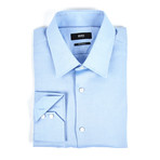 Bird's Eye Button Up Shirt // Blue (US: 16.5R)