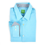 Button Up Shirt // Blue (3XL)
