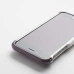 iPhone Case // Gunmetal + White (iPhone 6)