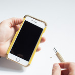 iPhone Case // Brass + Yellow (iPhone 6)