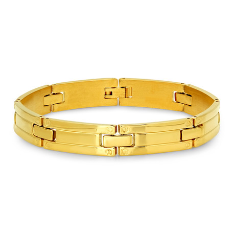 18k Gold Plated Link Bracelet
