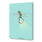 Float // Under The Sea (16"L x 24"H // Stretched Canvas)