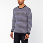 Waves Knit Crew // Navy Blazer (S)