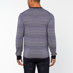 Waves Knit Crew // Navy Blazer (S)