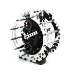 Gears Clock (Silver)