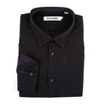 Speck Button Up // Jet Black (XS)