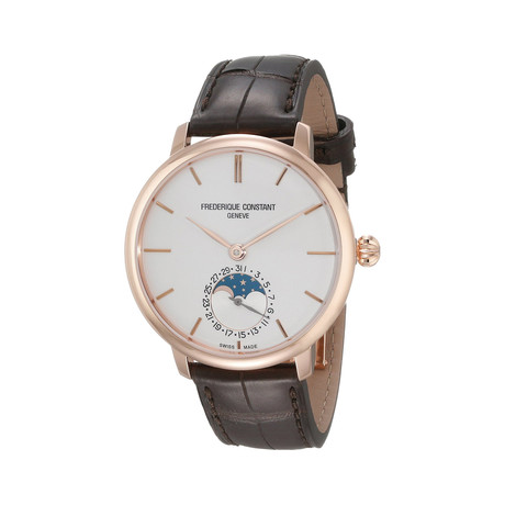 Frederique Constant Slimline Moonphase Automatic // FC-703V3S4