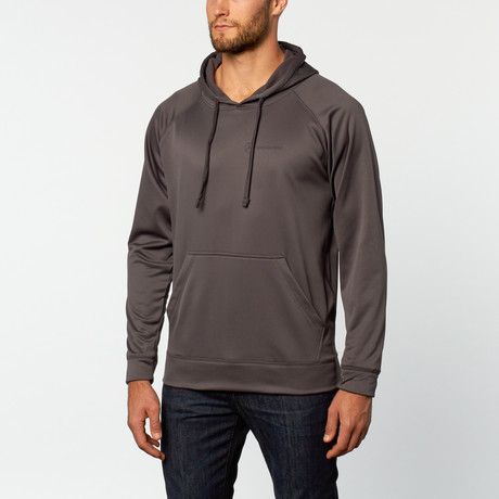 Sport Fleece Pullover Hoodie // Grey (S)