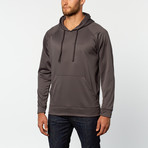 Sport Fleece Pullover Hoodie // Grey (XL)