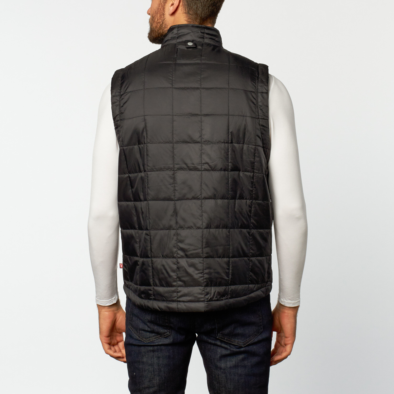 Packable Quilted Puffer Vest // Black (S) - Mercedes-Benz Clothing ...