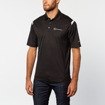 Nike Shoulder Stripe Polo // Black (L)