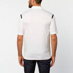 Nike Shoulder Stripe Polo // White (3XL)