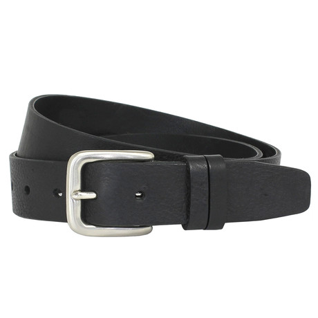 Thistleton Jeans Belt // Black (32")