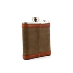 Langdale Hip Flask // Olive