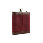 Langdale Hip Flask // Dark Port