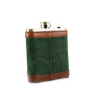 Langdale Hip Flask // Alpine Green