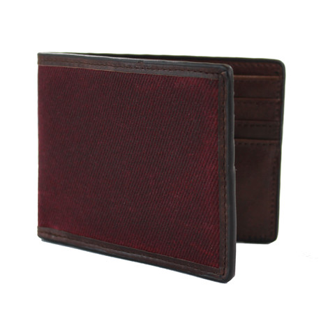 Langdale Bi-Fold Wallet // Dark Port