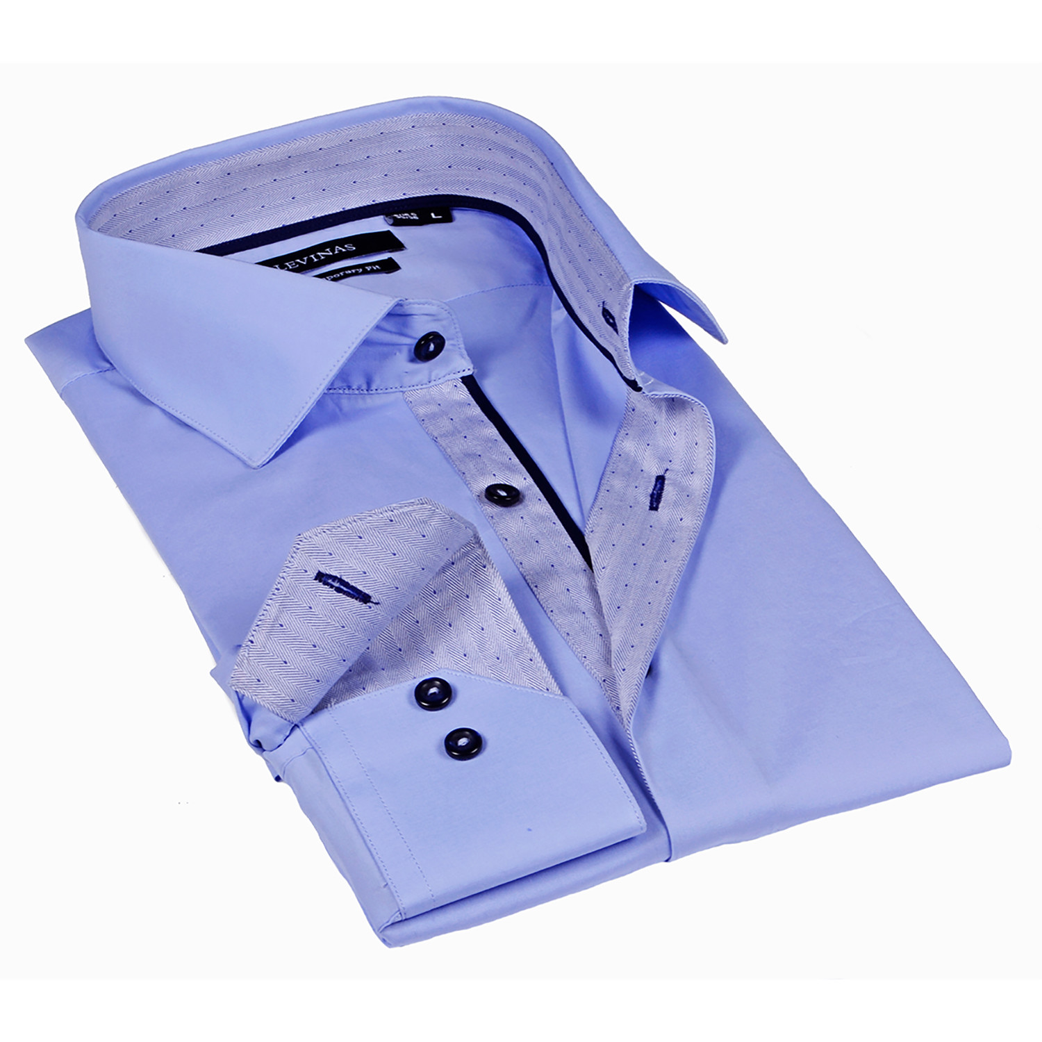 Classic Dress Shirt // Light Blue (2XL) - Levinas Collection - Touch of ...