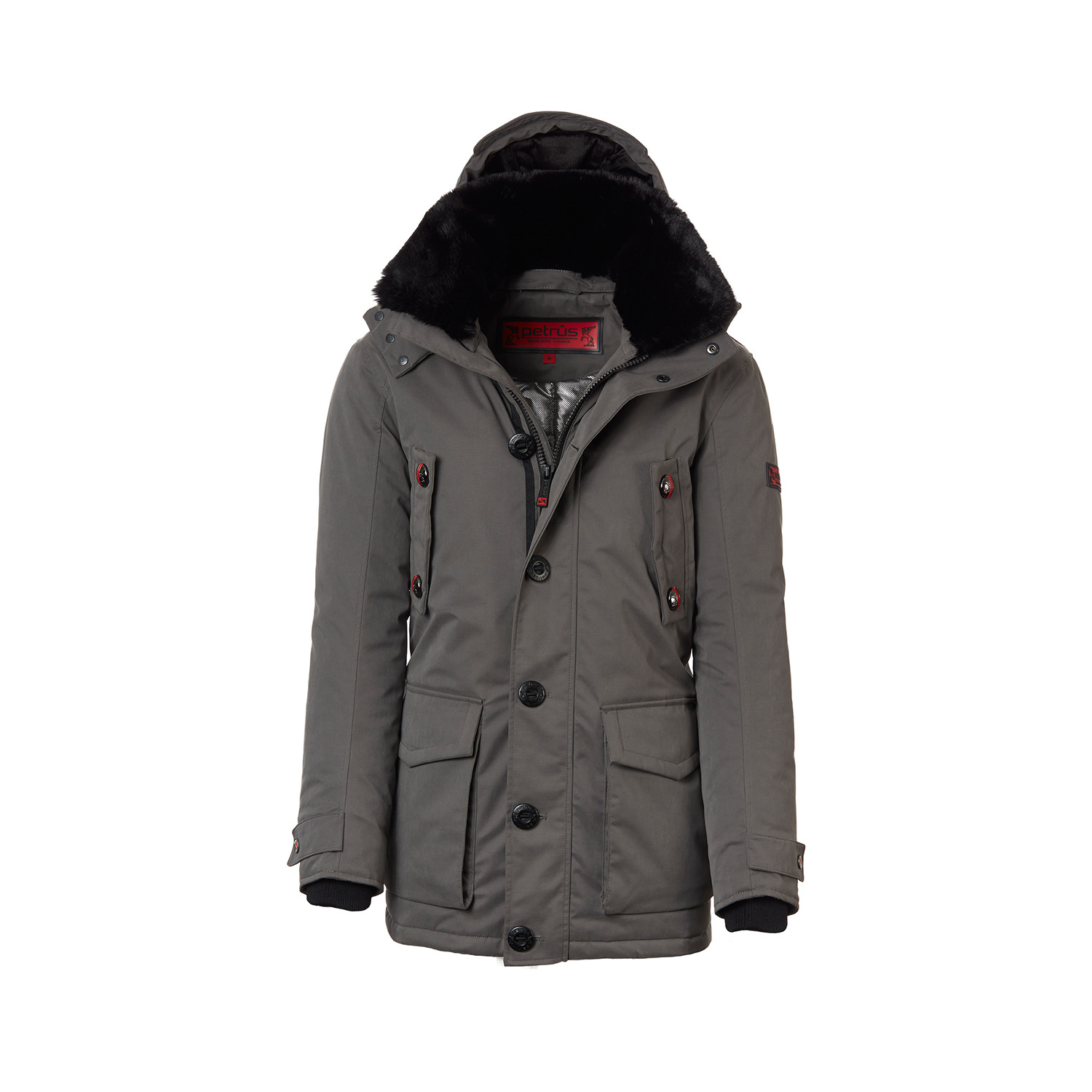 Petrûs // Onyx Jacket // Smoked Pearl Grey (S) - Heavy Winter Coats ...
