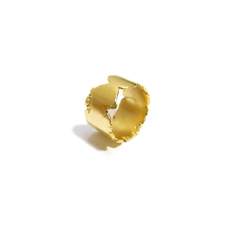 Cracked Ring // Gold // Style 1