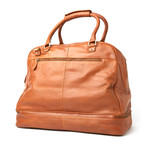 Sandham Zipped Base Weekender // Tan