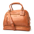 Sandham Zipped Base Weekender // Tan