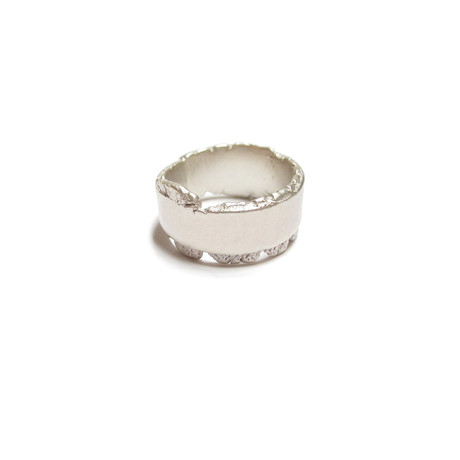 Cracked Ring // Sterling Silver // Style 5