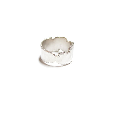 Cracked Ring // Sterling Silver // Style 1