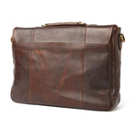 Lanlay Briefcase // Chestnut