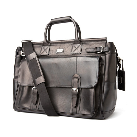 Lanlay Framed Weekender // Black