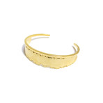 Torn Cuff Bracelet // Gold (Style 1)