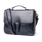 Burford Satchel // Navy