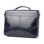 Burford Satchel // Navy