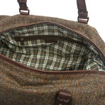 Caledonian Weekender // Green Herringbone