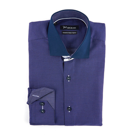 Classic Dress Shirt // Purple (XS)