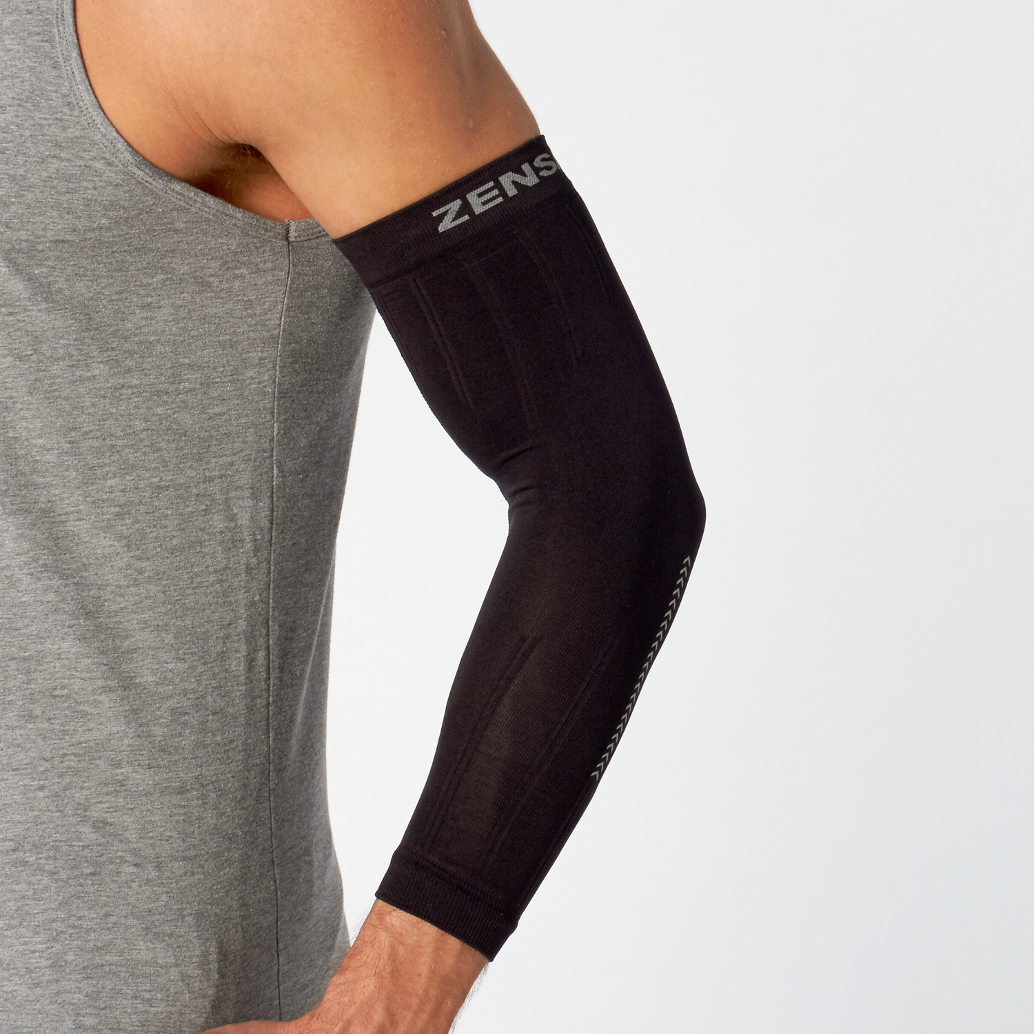 Reflect Compression Arm Sleeves // Black (L/XL) - Zensah - Touch of Modern