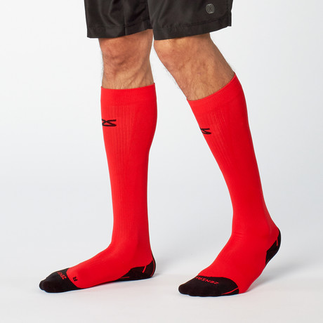 Tech+ Compression Socks // Red (S)