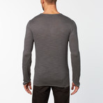 Long-Sleeve Crew Neck Sweater // Flagstone Grey (S)