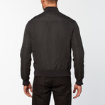 Leight Weight Rib Trim Bomber // Carbon Grey (L)