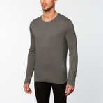 Long-Sleeve Crew Neck // Mercury Grey (XL)