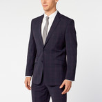 Notch Lapel Jacket // Navy Check (US: 36S)