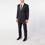 Notch Lapel Suit // Navy Check (US: 38S)