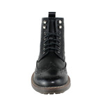 Grand Wingtip Boots // Black (US: 8)