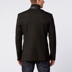 Stand Collar Jacket // Black (L)